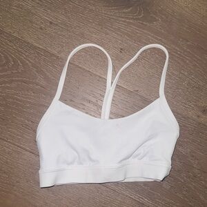 Lululemon Athletica White Sports Bra